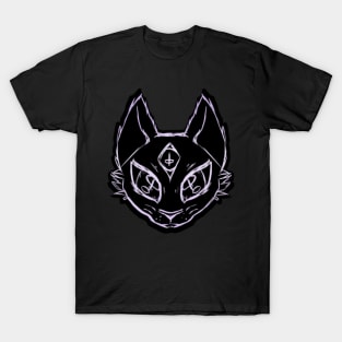 Ailen / Gothic Cat T-Shirt